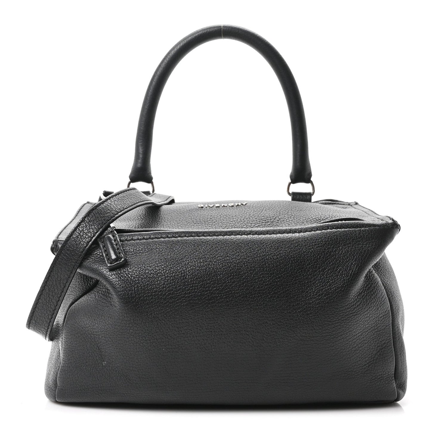 Sugar Goatskin Small Pandora Black