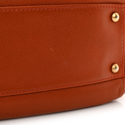 Calfskin Timeless CC Shoulder Bag Orange