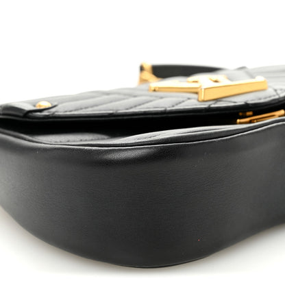Calfskin New Wave Chain MM Black