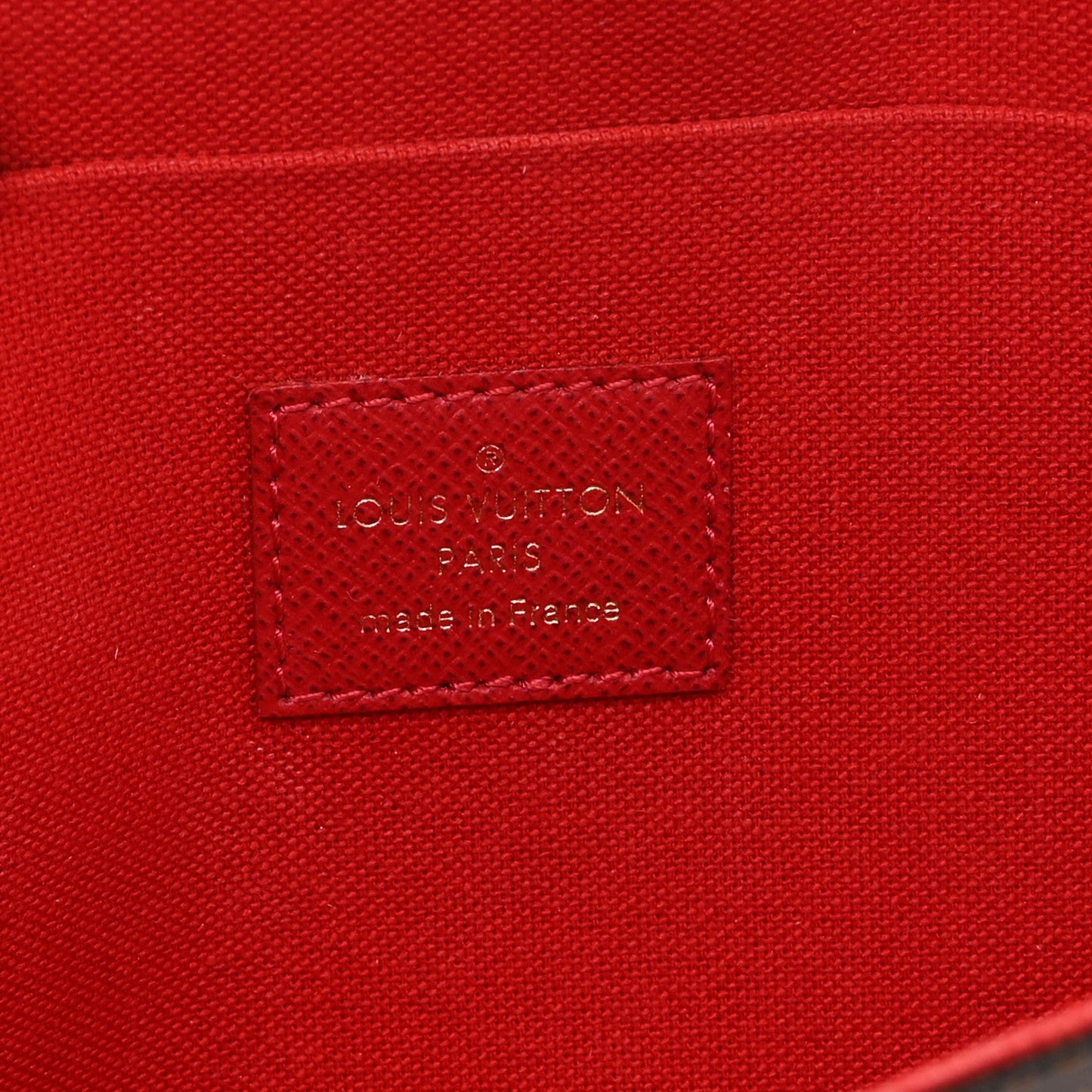 Damier Ebene Pochette Felicie Chain Wallet