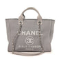 Mixed Fibers Small Deauville Tote Light Grey