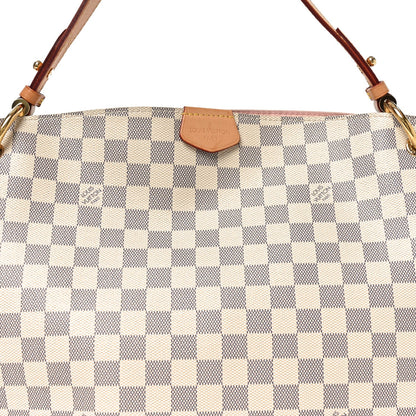 Damier Azur Graceful PM Rose Ballerine
