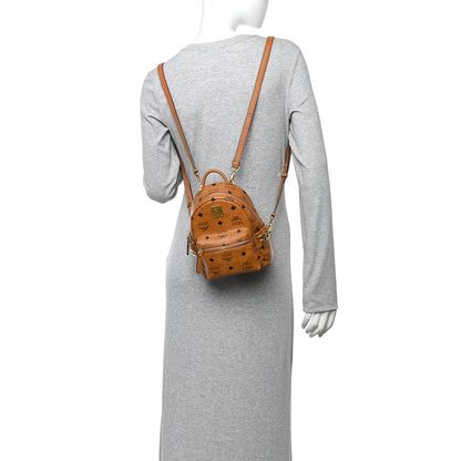 Visetos Side Stud X-Mini Stark Backpack Cognac