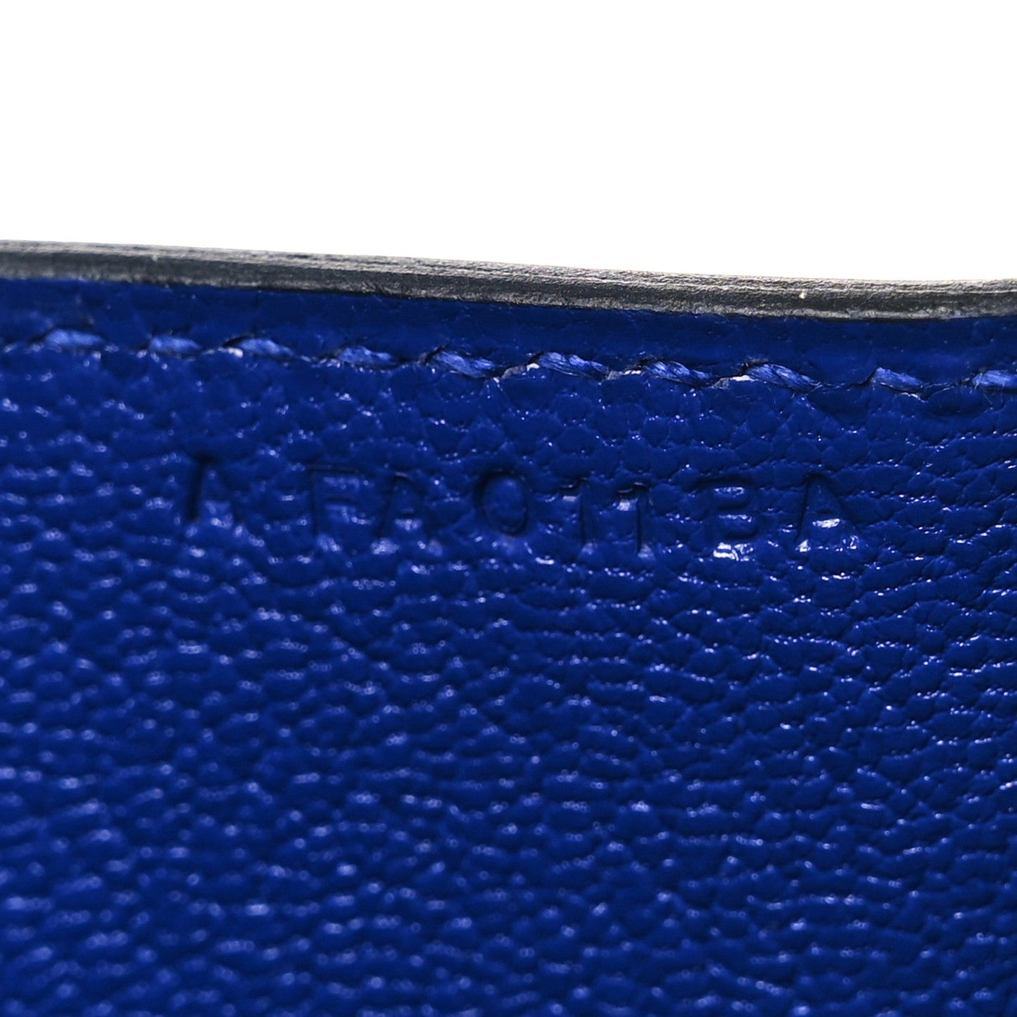 Chevre Mysore Medor 23 Clutch Bleu Hydra Electric Blue