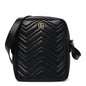 Calfskin Matelasse GG Marmont Travel Bag Black