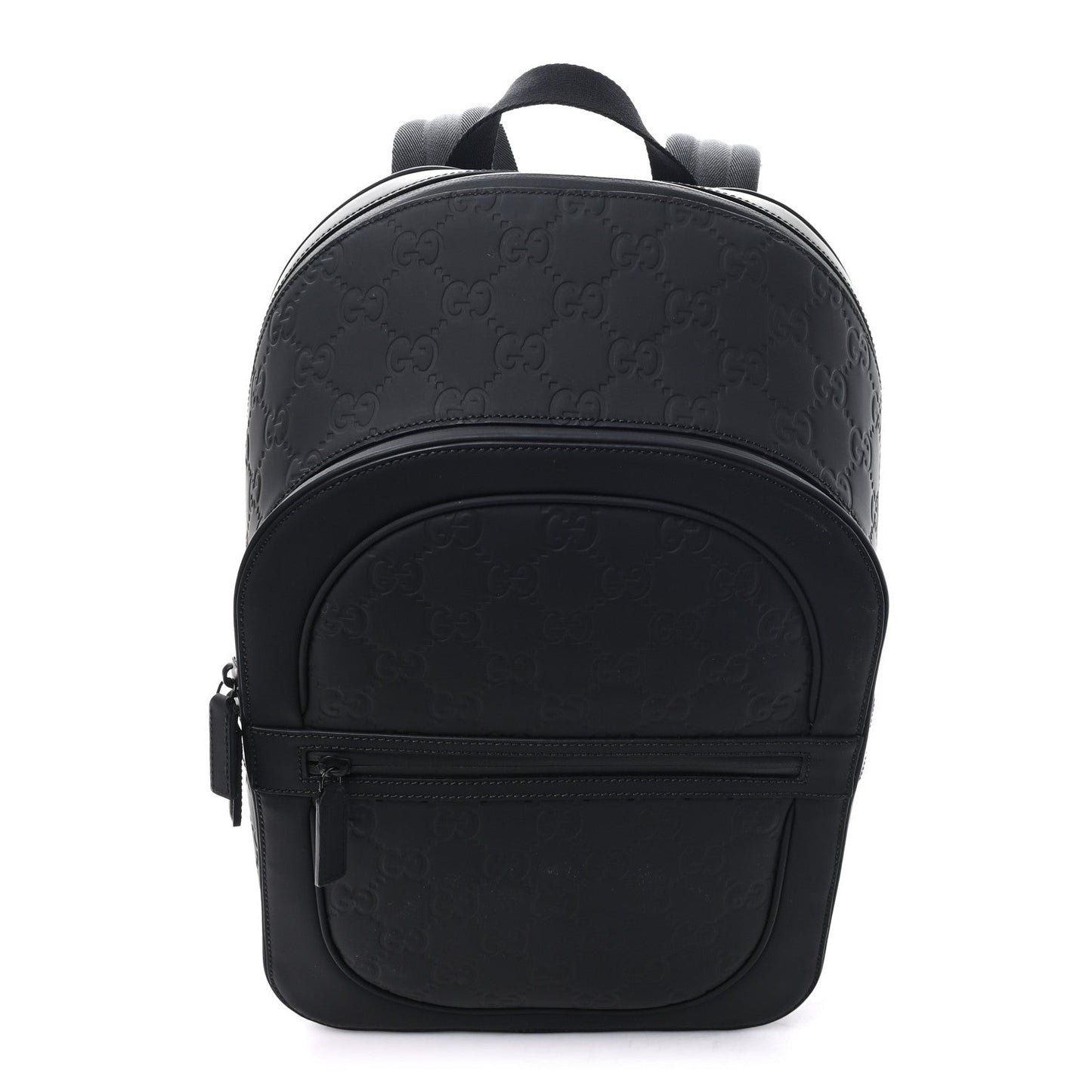 Rubber GG Backpack Black