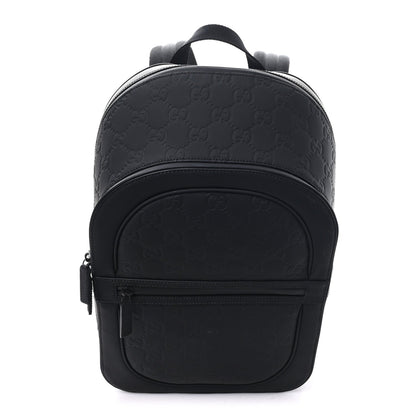 Rubber GG Backpack Black