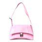 Semi Shiny Smooth Calfskin Small Downtown Shoulder Bag Candy Pink