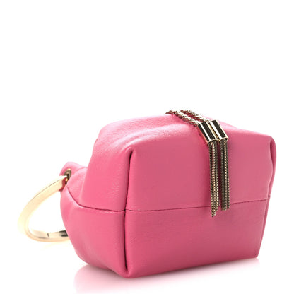 Calfskin Micro Bon Bon Bag Candy Pink