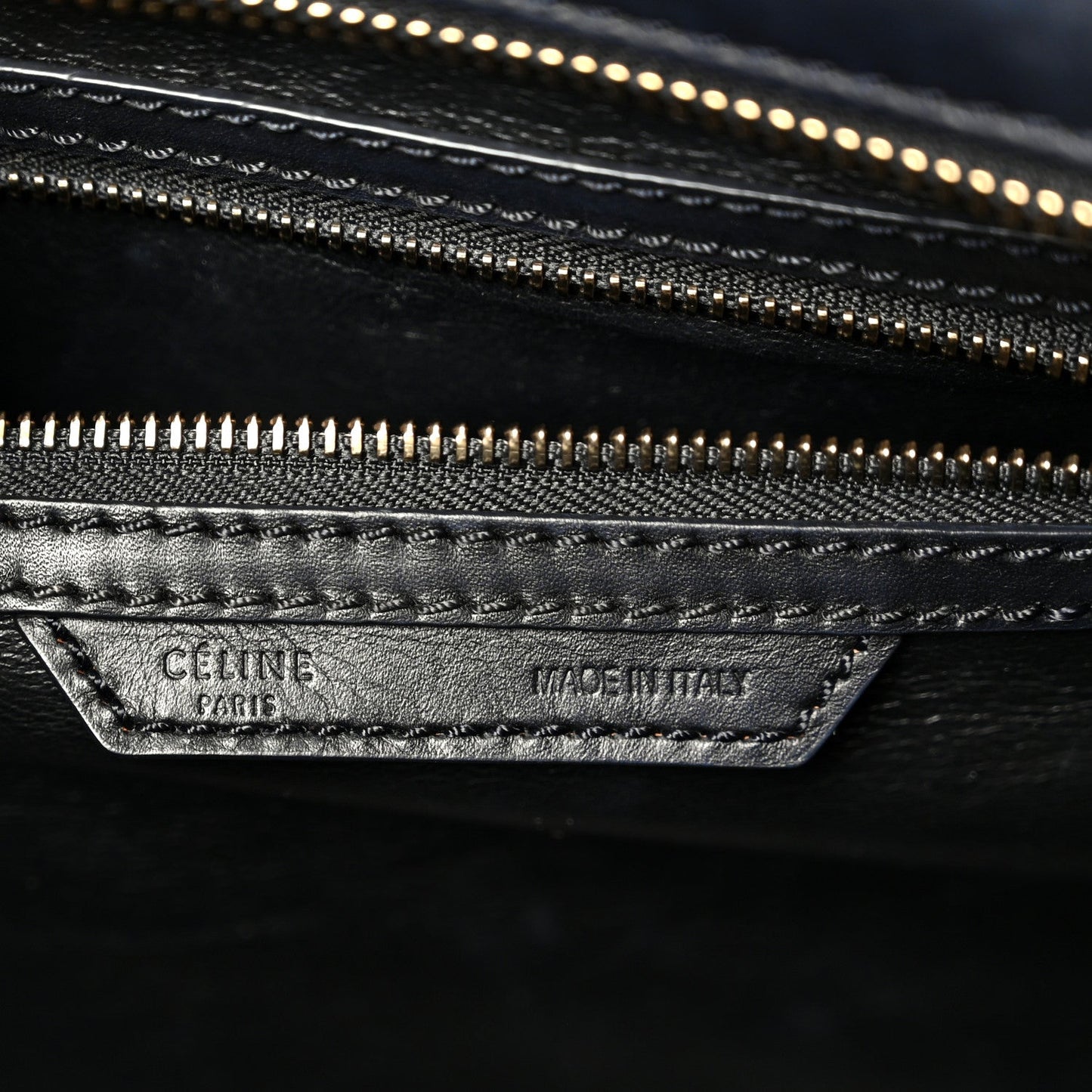 Smooth Calfskin Mini Luggage Black