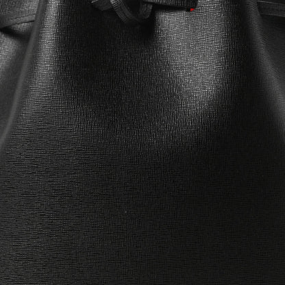 Saffiano Bucket Bag Black Flamma