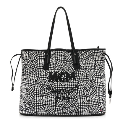 Visetos Large Liz Reversible Shopper Tote Black