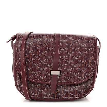 Goyardine Belvedere II PM Messenger Bag Bordeaux