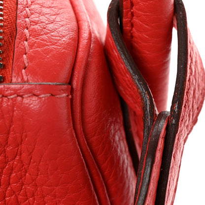 Taurillon Clemence Lindy 26 Rouge Pivoine