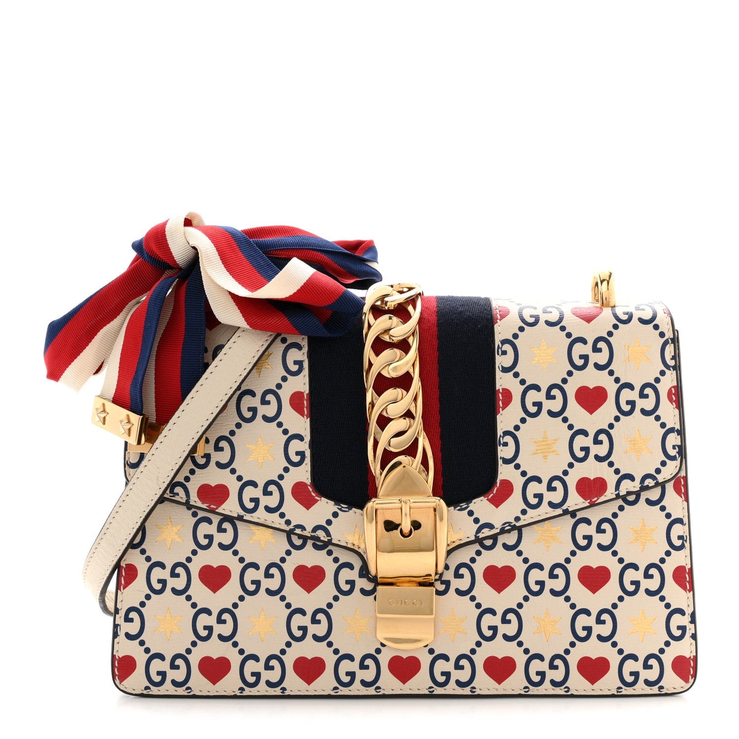 Calfskin Valentine's Day Exclusive Small Sylvie Top Handle Bag Ivory