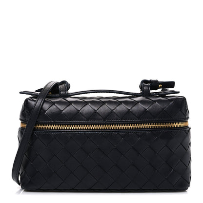 Calfskin Intrecciato Bang Bang Vanity Case Nocturnal