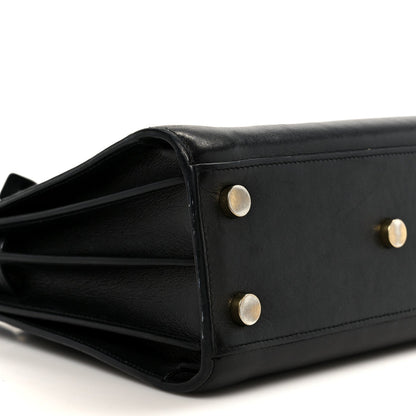 Calfskin Nano Sac De Jour Black