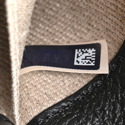 Calfskin Nano Marcie Saddle Bag Black