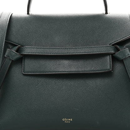 Grained Calfskin Micro Belt Bag Amazone