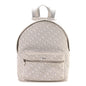 Oblique Calfskin Rider Backpack Beige