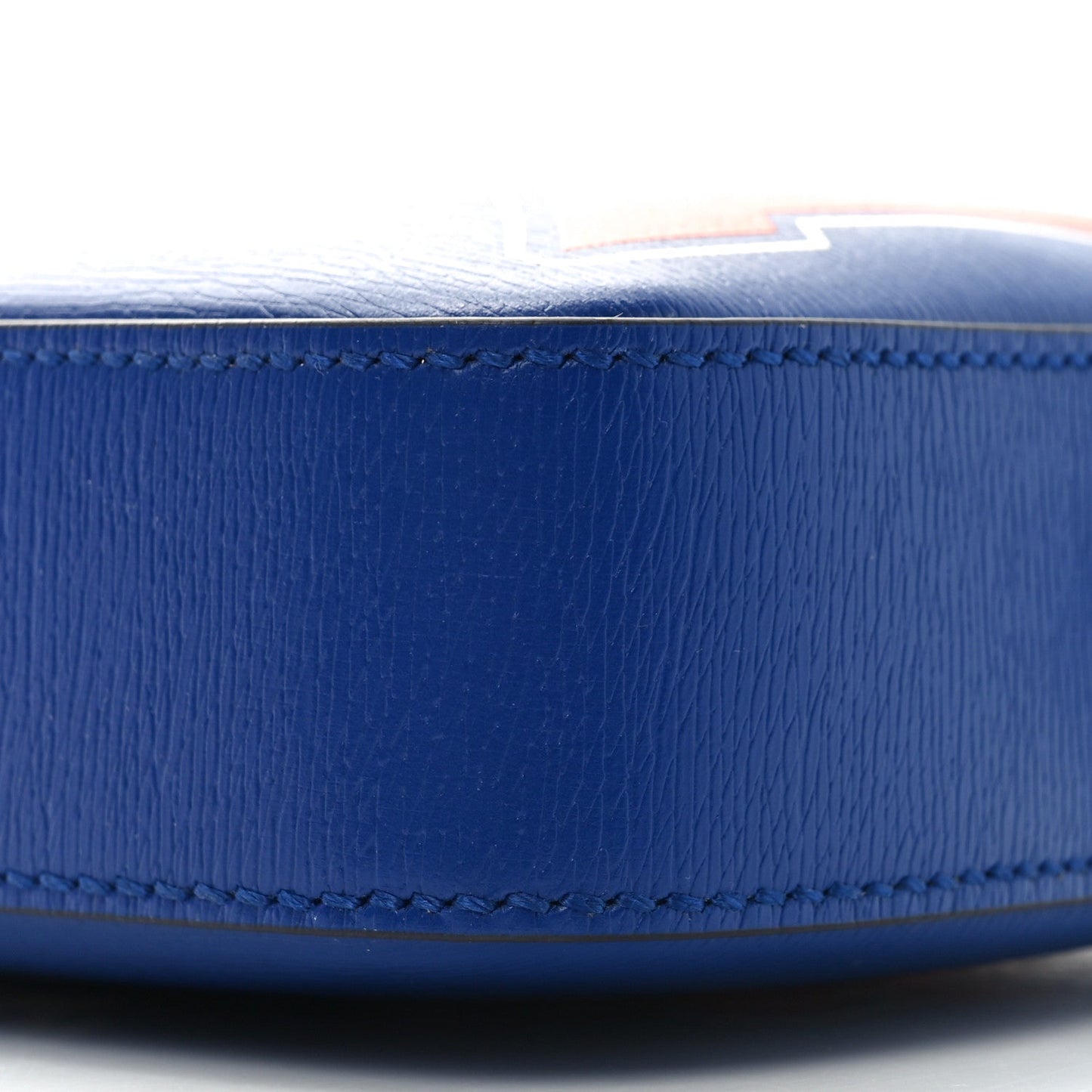 New Shanghai Calfskin Interlocking G Logo Camera Crossbody Bag Cobalt Blue Orange
