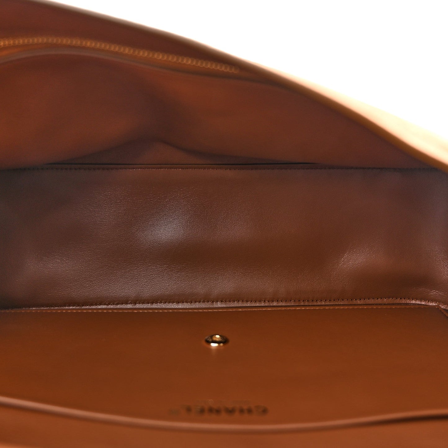 Suede Calfskin Small Souplissimo Maxi Flap Camel