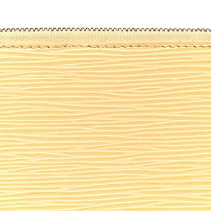 Epi Pochette Accessories 24 Vanilla