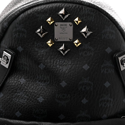 Visetos Studded Medium Dual Stark Backpack Black