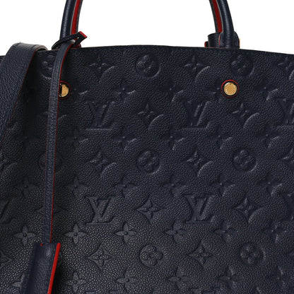 Empreinte Montaigne MM Marine Rouge