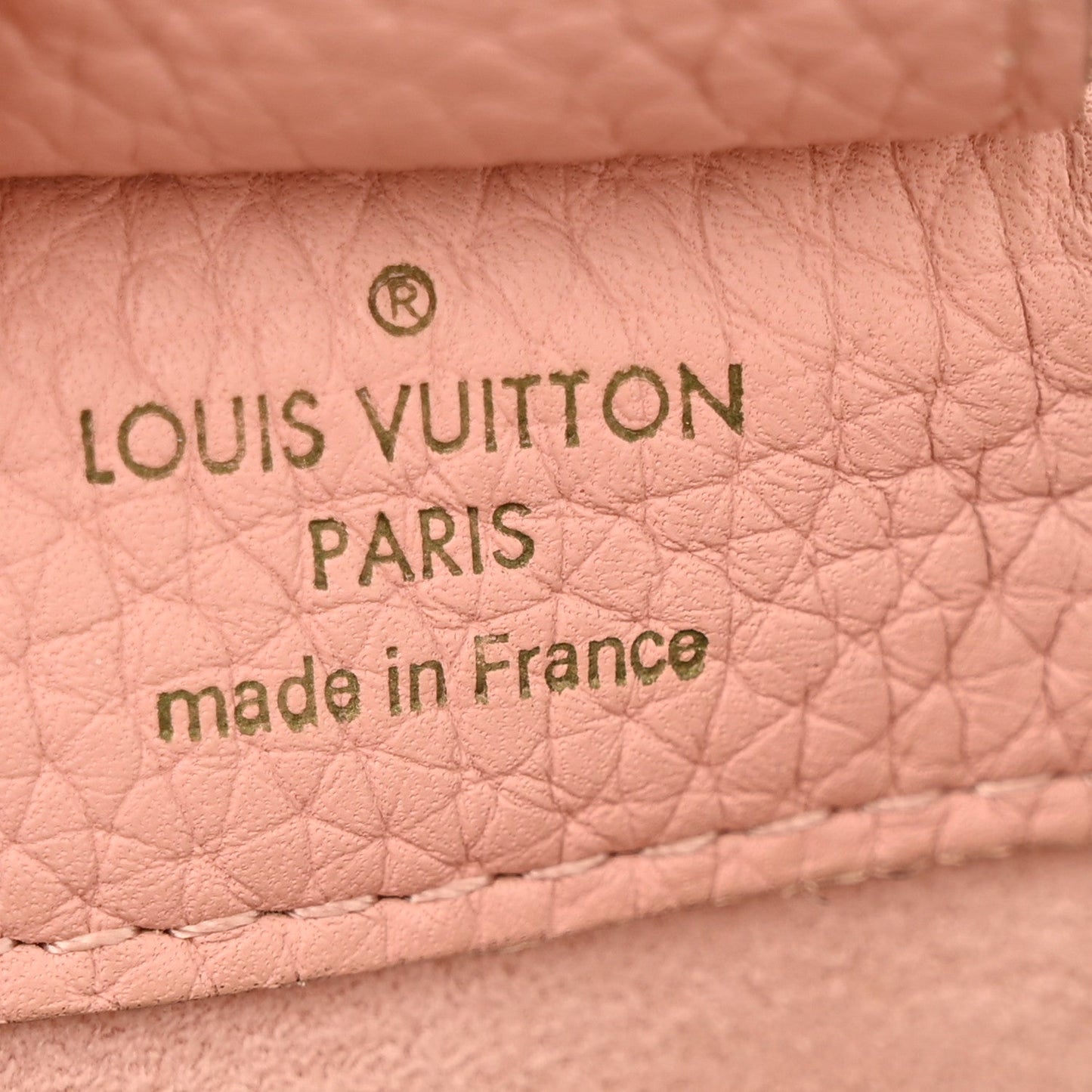 Damier Ebene Cuir Taurillon Brittany Magnolia