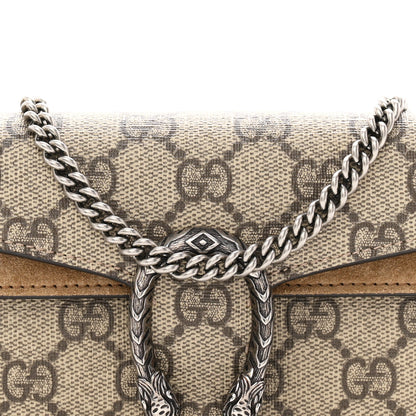 GG Supreme Monogram Super Mini Dionysus Shoulder Bag Taupe