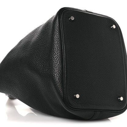 Taurillon Clemence Picotin Lock 22 MM Black