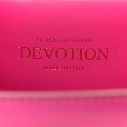 Smooth Calfskin Small Devotion Envelope Top Handle Bag Pink