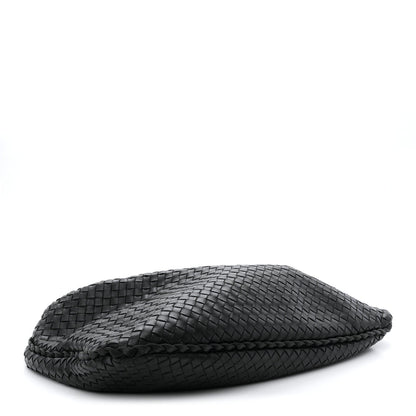 Nappa Intrecciato Large Veneta Hobo Black