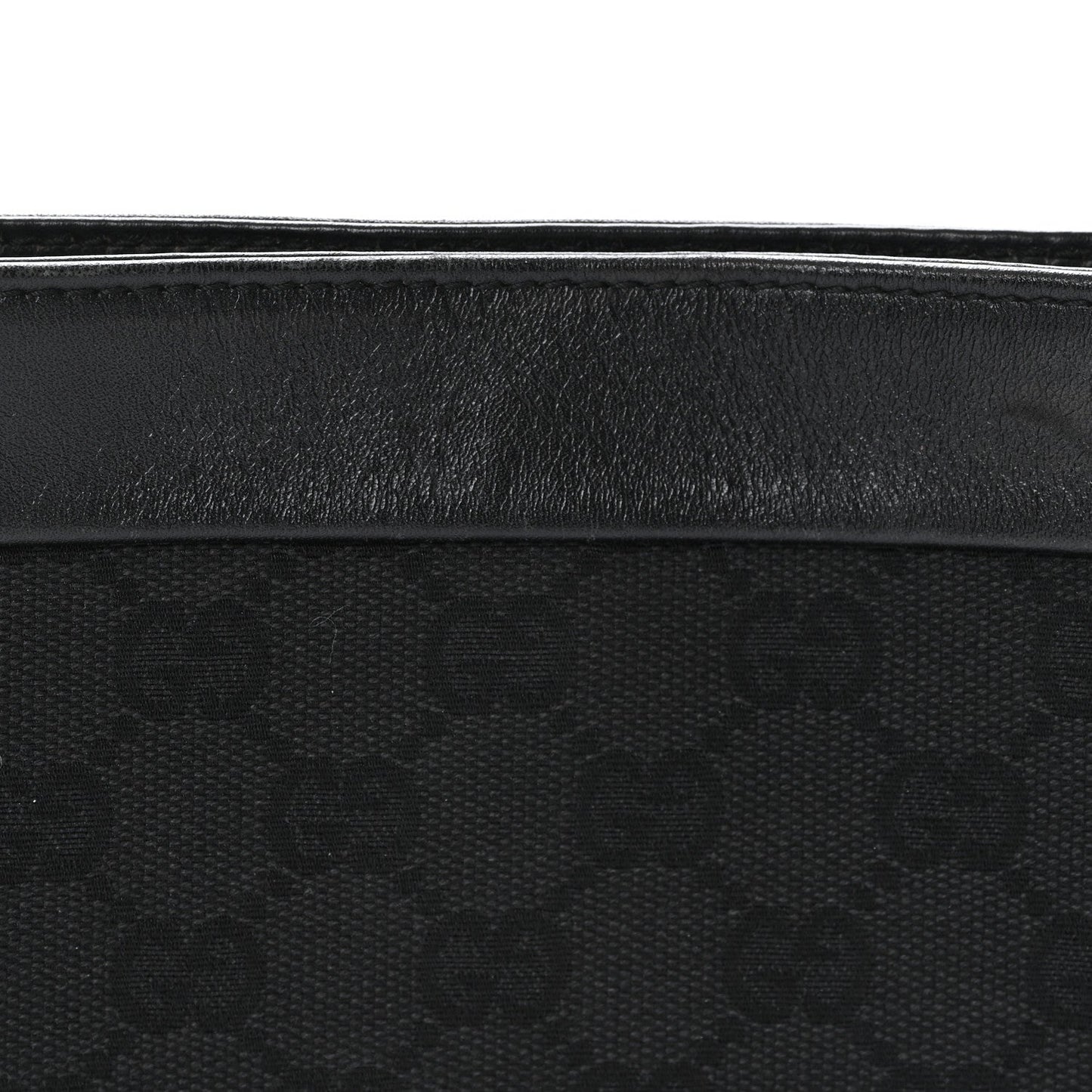 Monogram Shoulder Bag Black