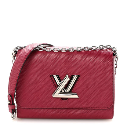 Epi Twist Shoulder Bag MM Fuchsia
