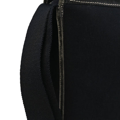 Toile Officier Buenaventura Messenger Bag Black