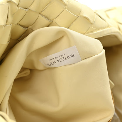 Calfskin Intrecciato Large Hop Camomile
