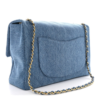 Denim Souplissimo Maxi Flap Blue