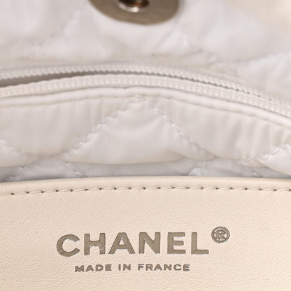Shearling Coco Neige Backpack White
