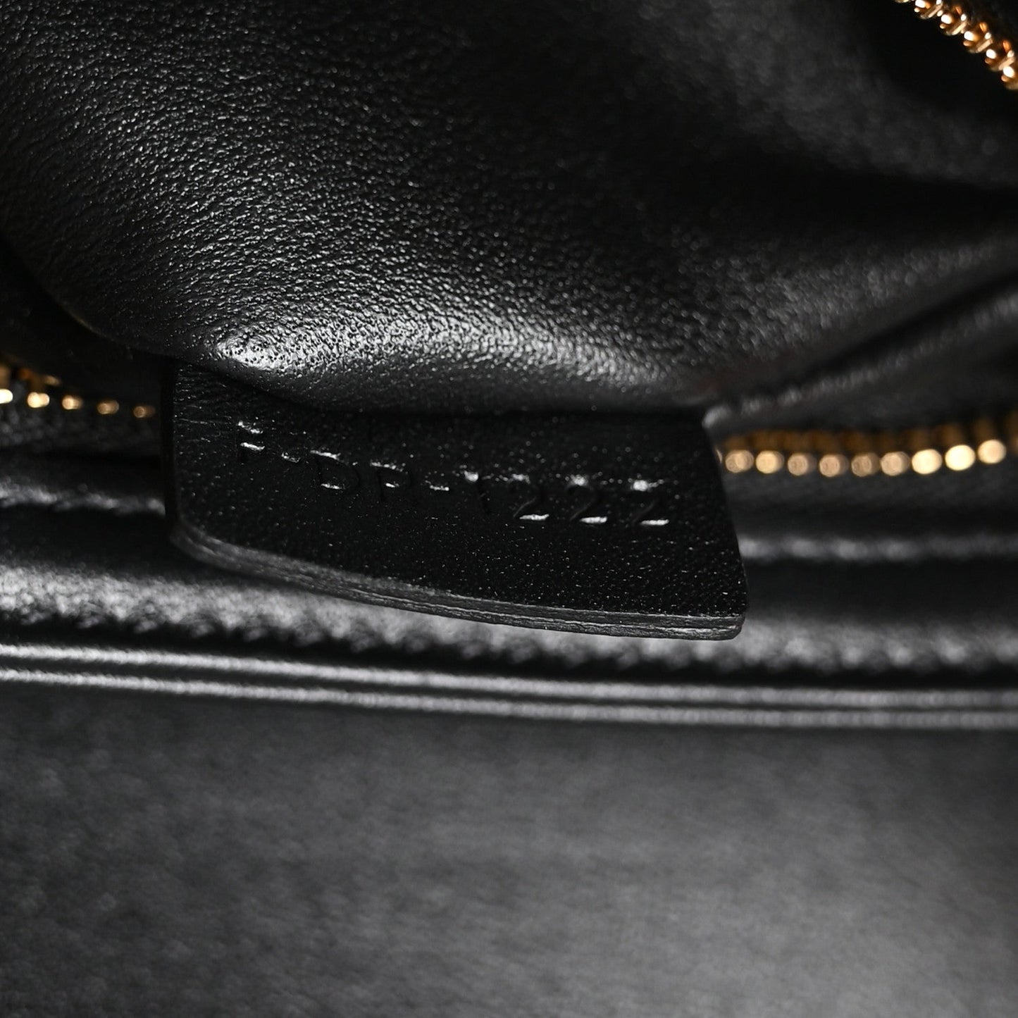 Shiny Calfskin Teen Triomphe Black