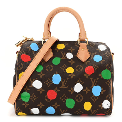 LV X YK Monogram Speedy Bandouliere 25 Multicolor