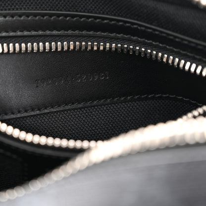 Soft GG Supreme Monogram Web Belt Bag Black Grey