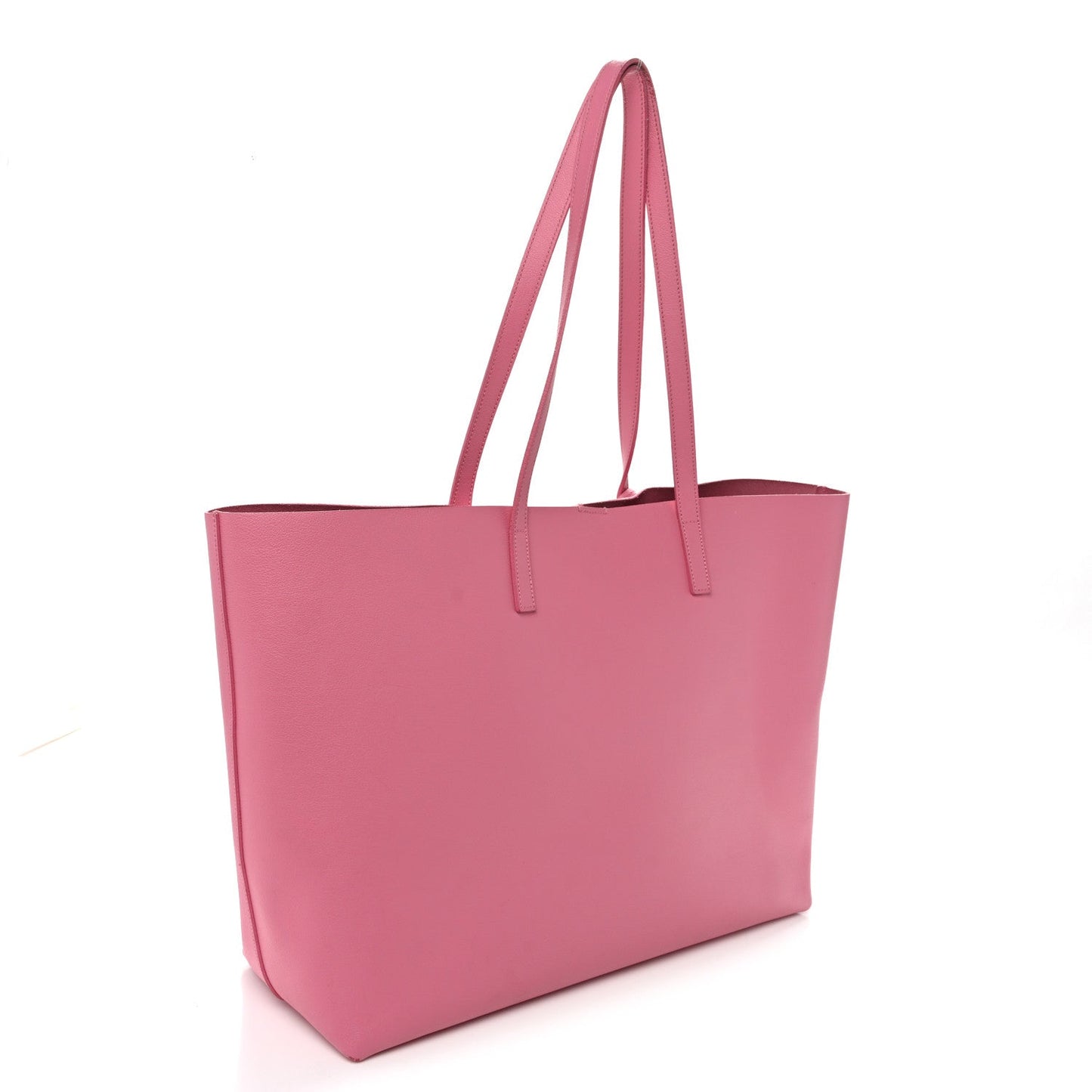 Calfskin Large Shopping Tote Pale Rose