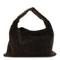 Suede Intrecciato Small Hop Fondant