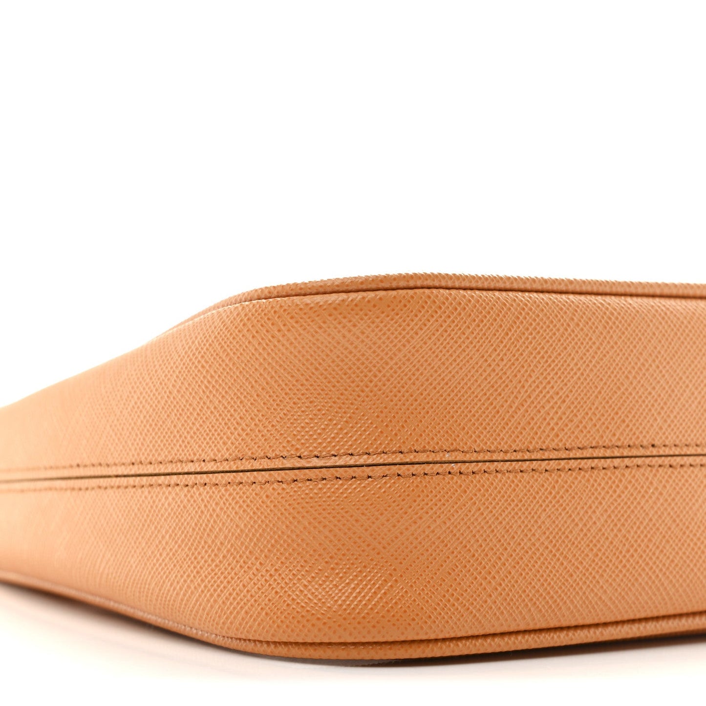 Saffiano Lux Mini Re-Edition Shoulder Bag Arancio