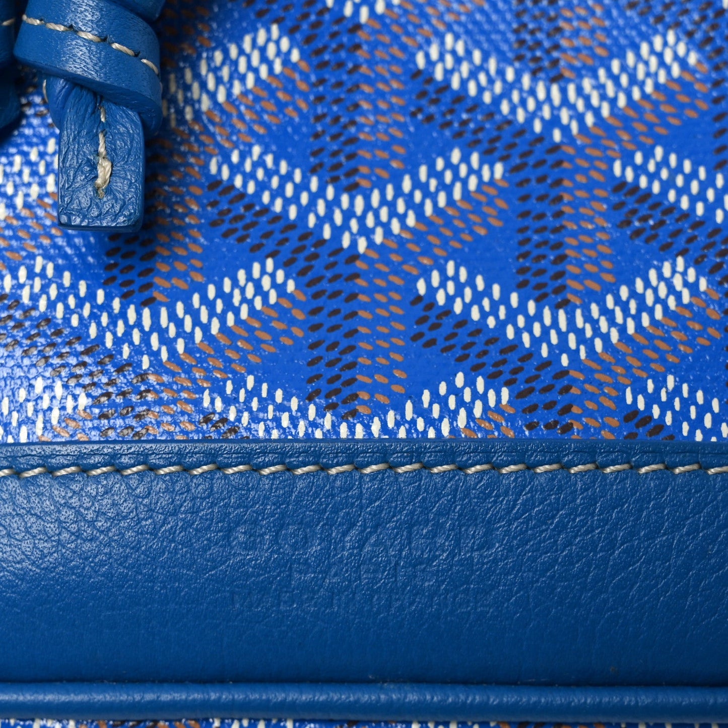 Goyardine Petit Flot Mini Bucket Bag Sky Blue