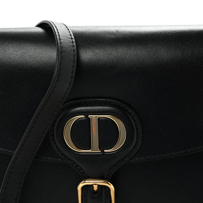 Box Calfskin Medium Bobby Frame Flap Black