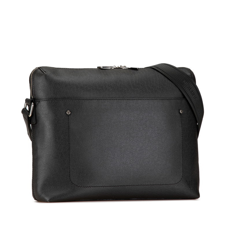 Louis Vuitton Grigori Taiga Leather Shoulder Bag