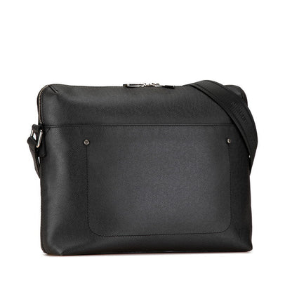Louis Vuitton Grigori Taiga Leather Shoulder Bag